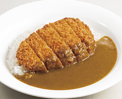 三元豚ロースかつカレー