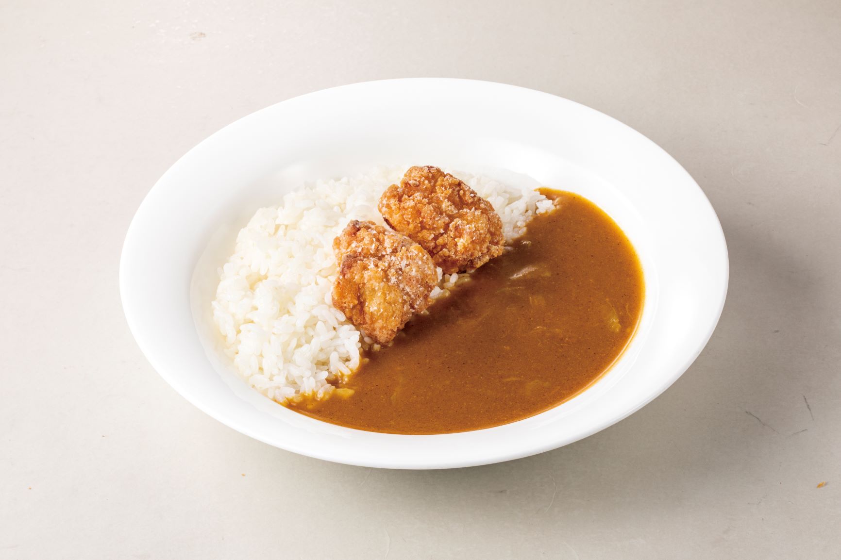 鶏の竜田揚げカレー